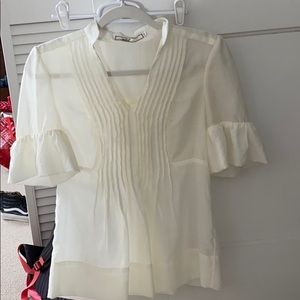 MINT Jodi Arnold white blouse
